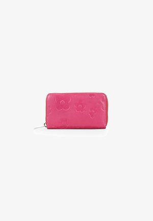 Bosanova RECTANGULAR CON FLORES - Monedero - rosa