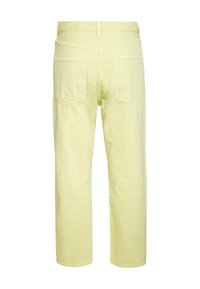 Agolde Vaqueros rectos - yellow