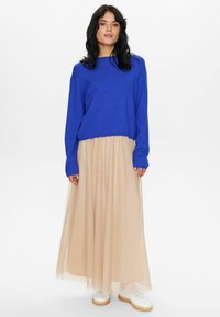 Nümph CARMA CROP  - Pulover - clematis blue