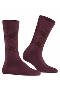 Burlington MARYLEBONE LUREX - Calze - coralred