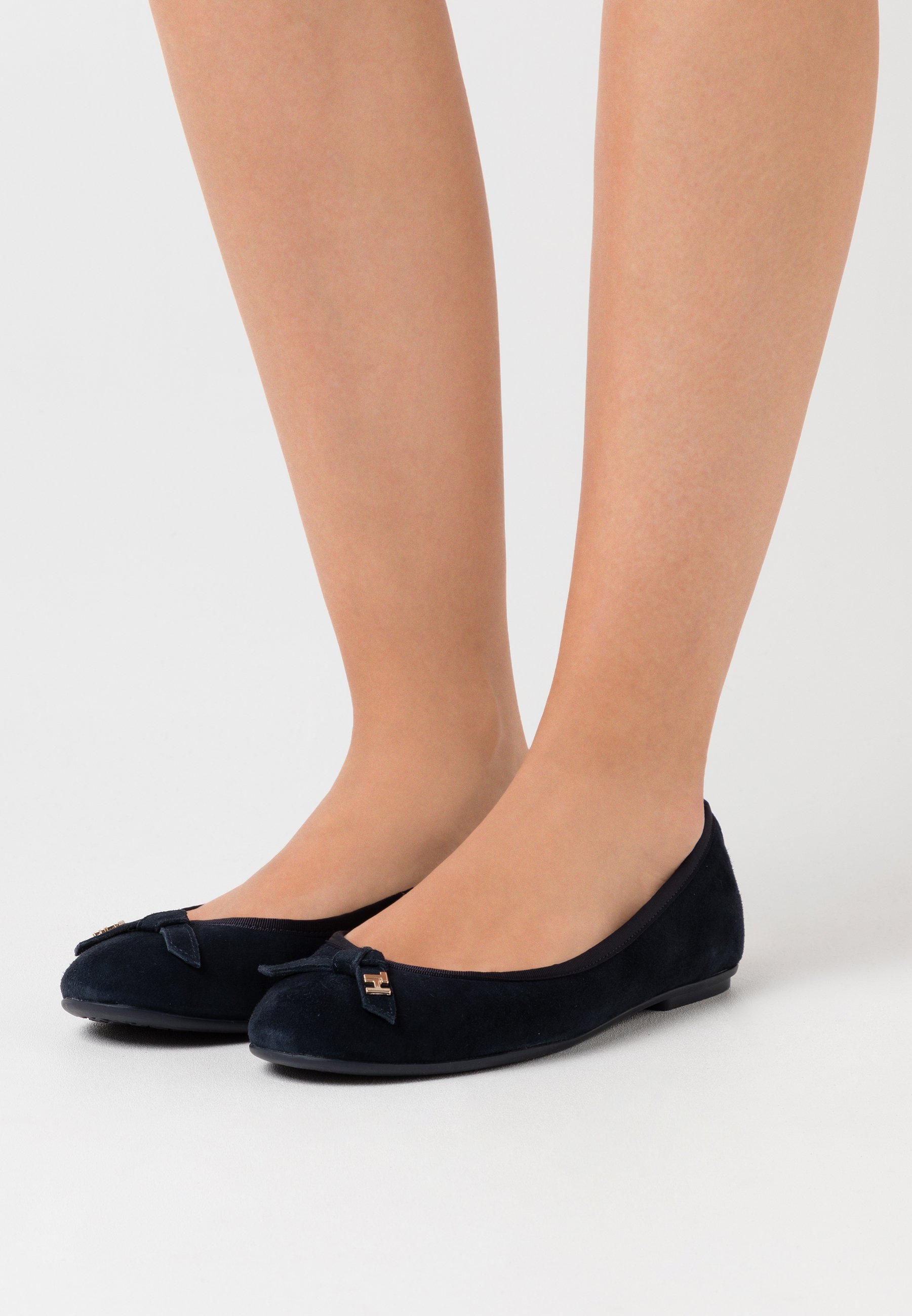 Tommy Hilfiger ESSENTIAL - Ballerina's - desert sky/donkerblauw - Zalando.be