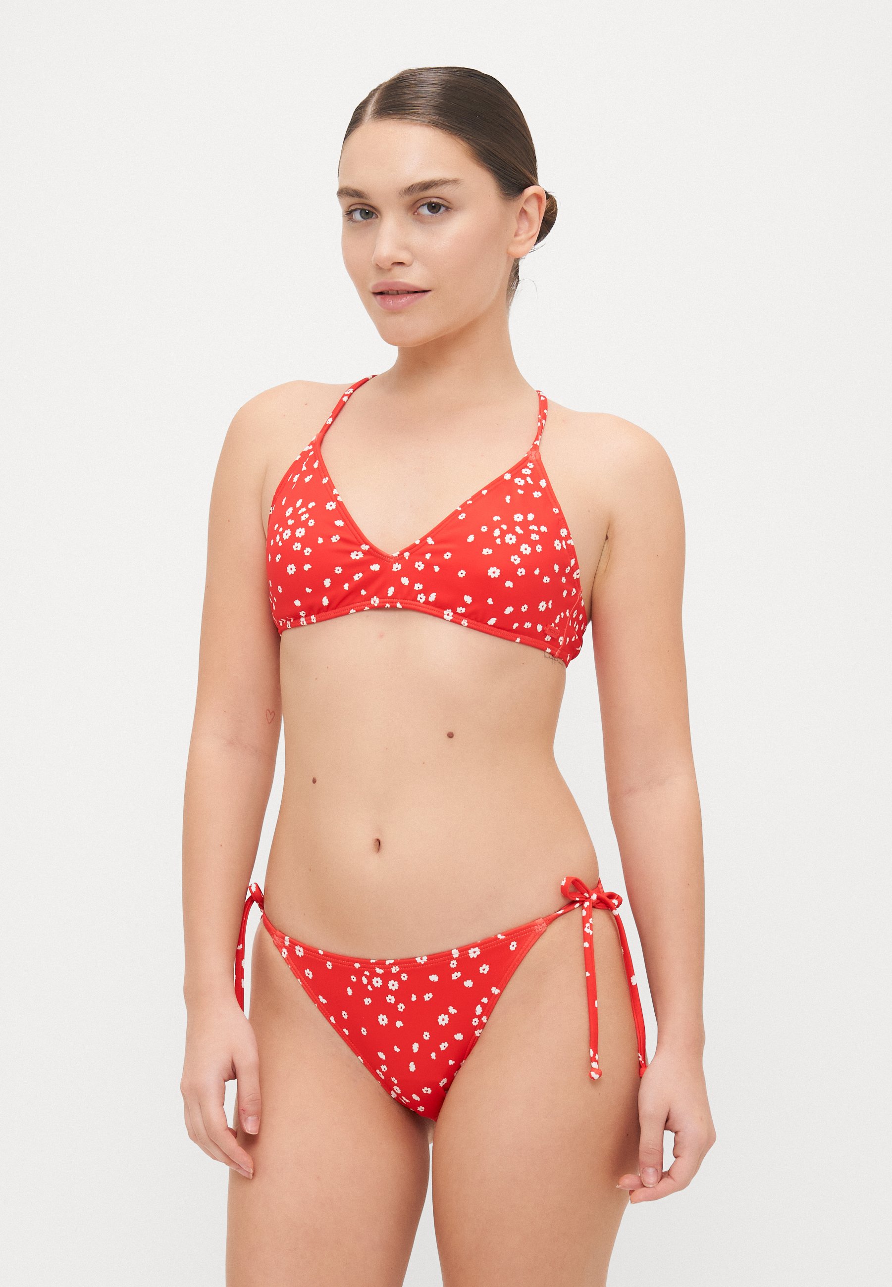 Roxy BEACH CLASSICS ATHLETIC - Bikini top - poppy red/red