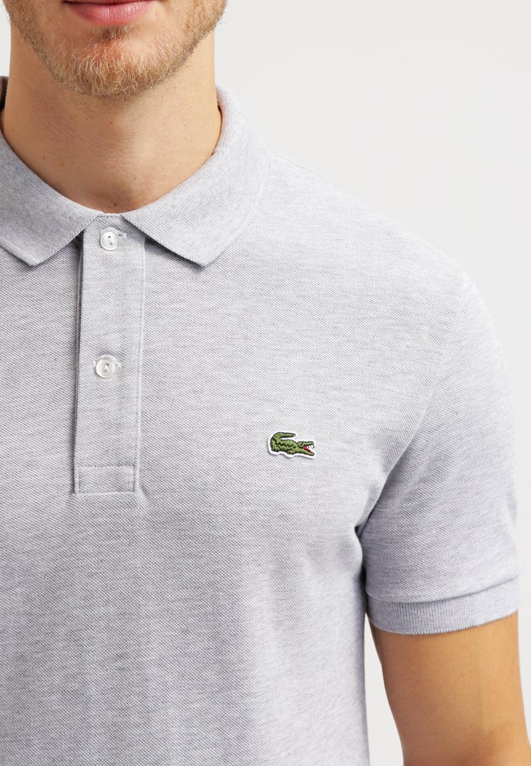 Lacoste Polo - silver jaspeado - Zalando.es