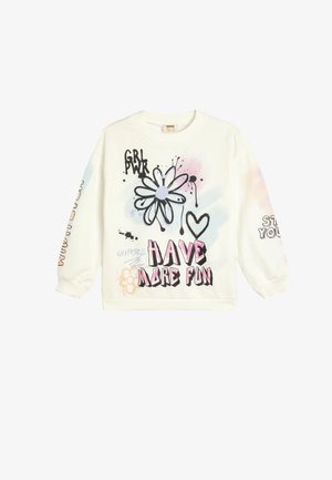 Koton PRINTED - Sudadera - white