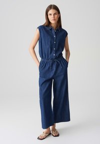OPUS MID RISE CROPPED WIDE FIT - Combinaison - coal blue
