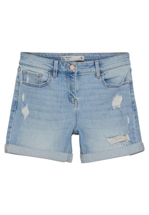 Short en jean - mottled blue