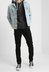 Tommy Jeans Felpa con cappuccio - black