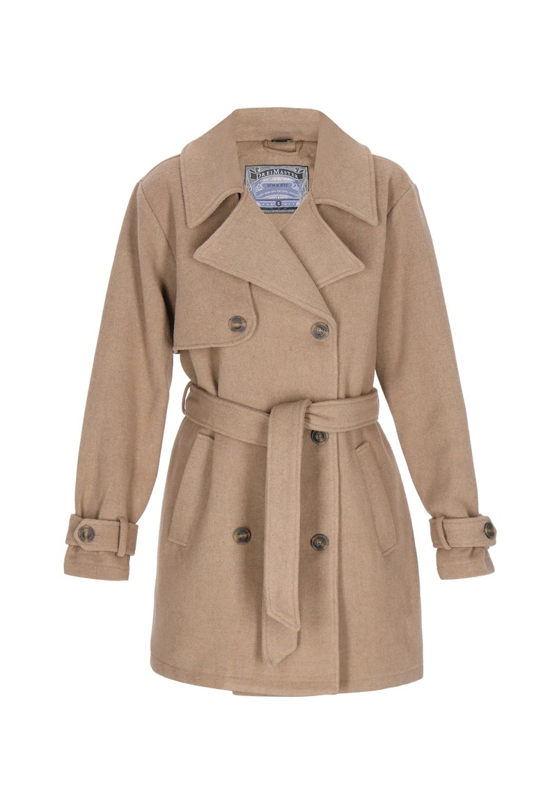 DreiMaster Short coat camel