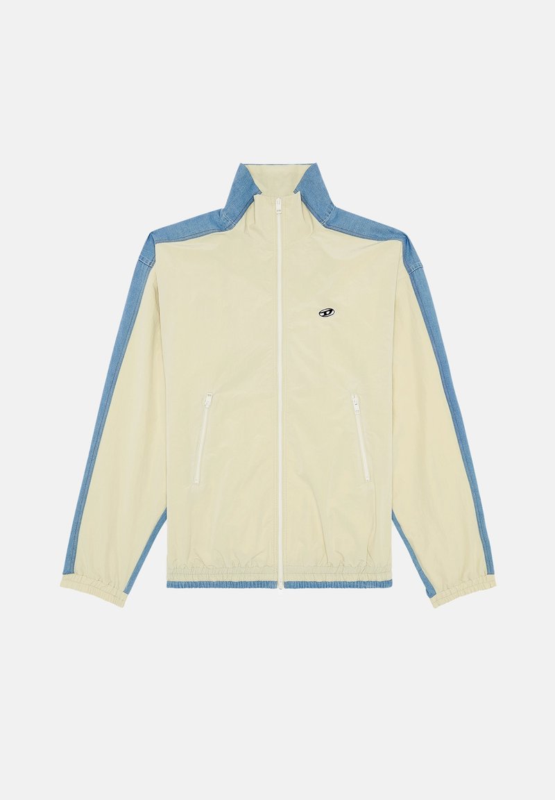 Diesel Bomber Jacket - blue white/blue denim - Zalando