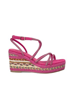 Espadrilles - fucsia jaspeado