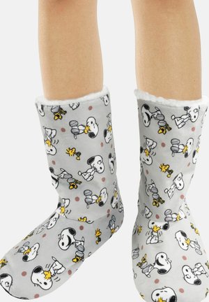 THE PEANUTS SNOOPY HÜTTEN - Slippers - grau
