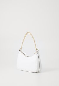 MICHAEL Michael Kors JET SET CHARM CHAIN POUCHETTE - Håndveske - optic white