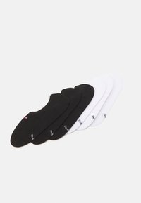 Fila - GHOST SILICON HEEL INSIDE UNISEX 6 PACK - Calze - black/white Immagine in miniatura 1