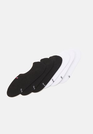 GHOST SILICON HEEL INSIDE UNISEX 6 PACK - Čarape - black/white