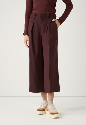 Broek - raisin brown