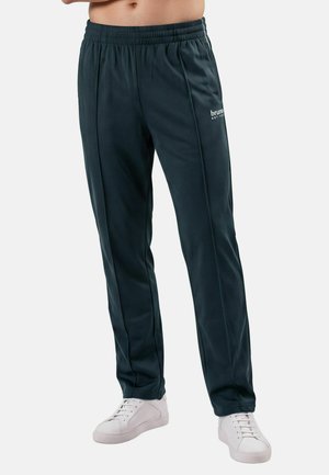 Bruno Banani, TAPE LOGO PRINT TRACKPANTS - Tracksuit bottoms - petrol