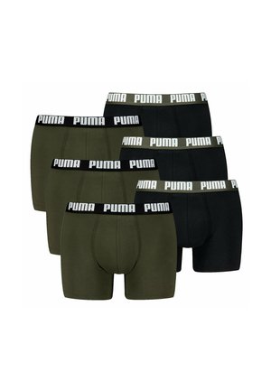 6ER PACK - Boxerbriefs - schwarz grün