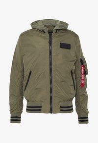 Unausgewählt, olive