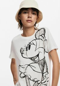Desigual MINNIE MOUSE - Camiseta estampada - beige