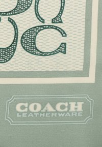 COACH VINTAGE SIGNATURE PRINTED SQUARE - Tørklæde / Halstørklæder - turquoise aqua