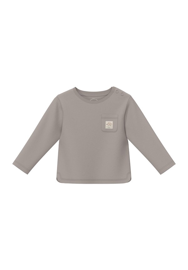 UNISEX LANGARM MIT BRUSTTASCHE - Langarmshirt - anthrazit