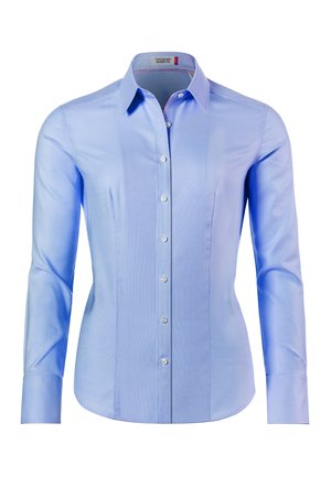TAILLIERT SOFT OXFORD - Button-down blouse - hellblau