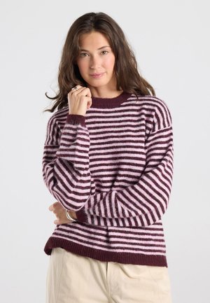 America Today, SWEATER - Trui - dark red
