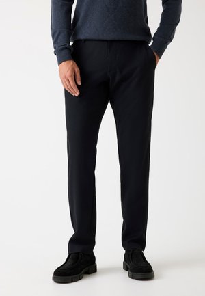 MID WAIST - Kalhoty - dunkelblau