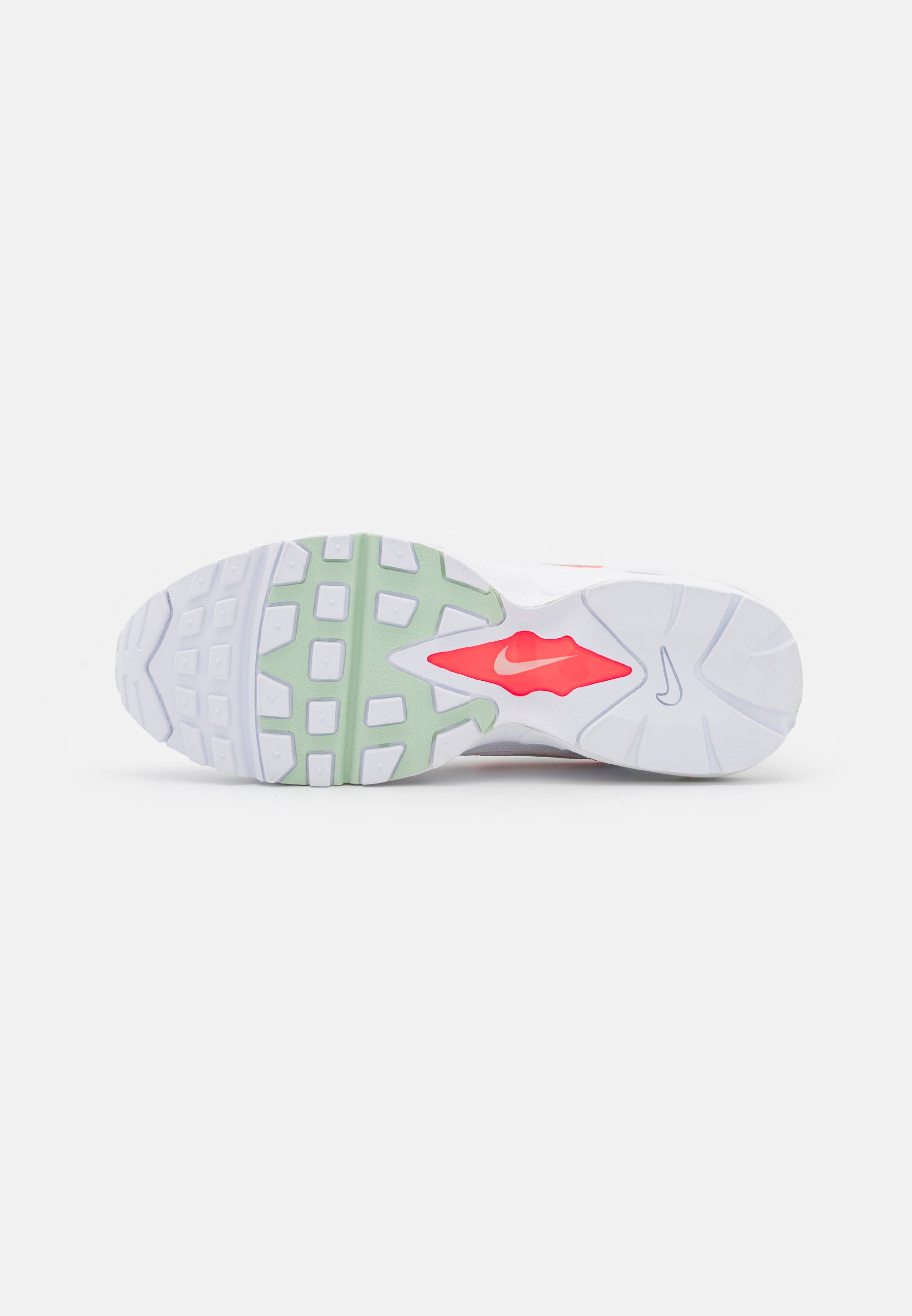 Nike Sportswear AIR MAX 96 - Zapatillas - white/pistachio frost/bright  mango/metallic silver/blanco - Zalando.es