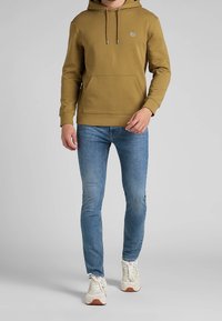 Lee Felpa con cappuccio - light brown