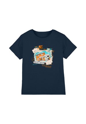 Cotton Soul, HARRY POTTER HARRY POTTER 4 PRIVET DRIVE UNISEX - Print T-shirt - dark blue