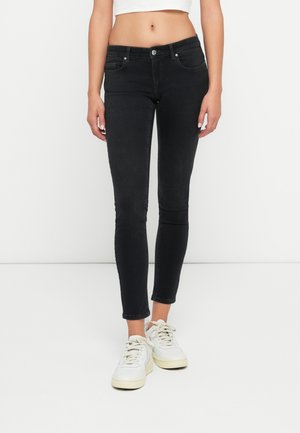 ONLCORAL SUPER LOW - Jeans Skinny Fit - grey denim