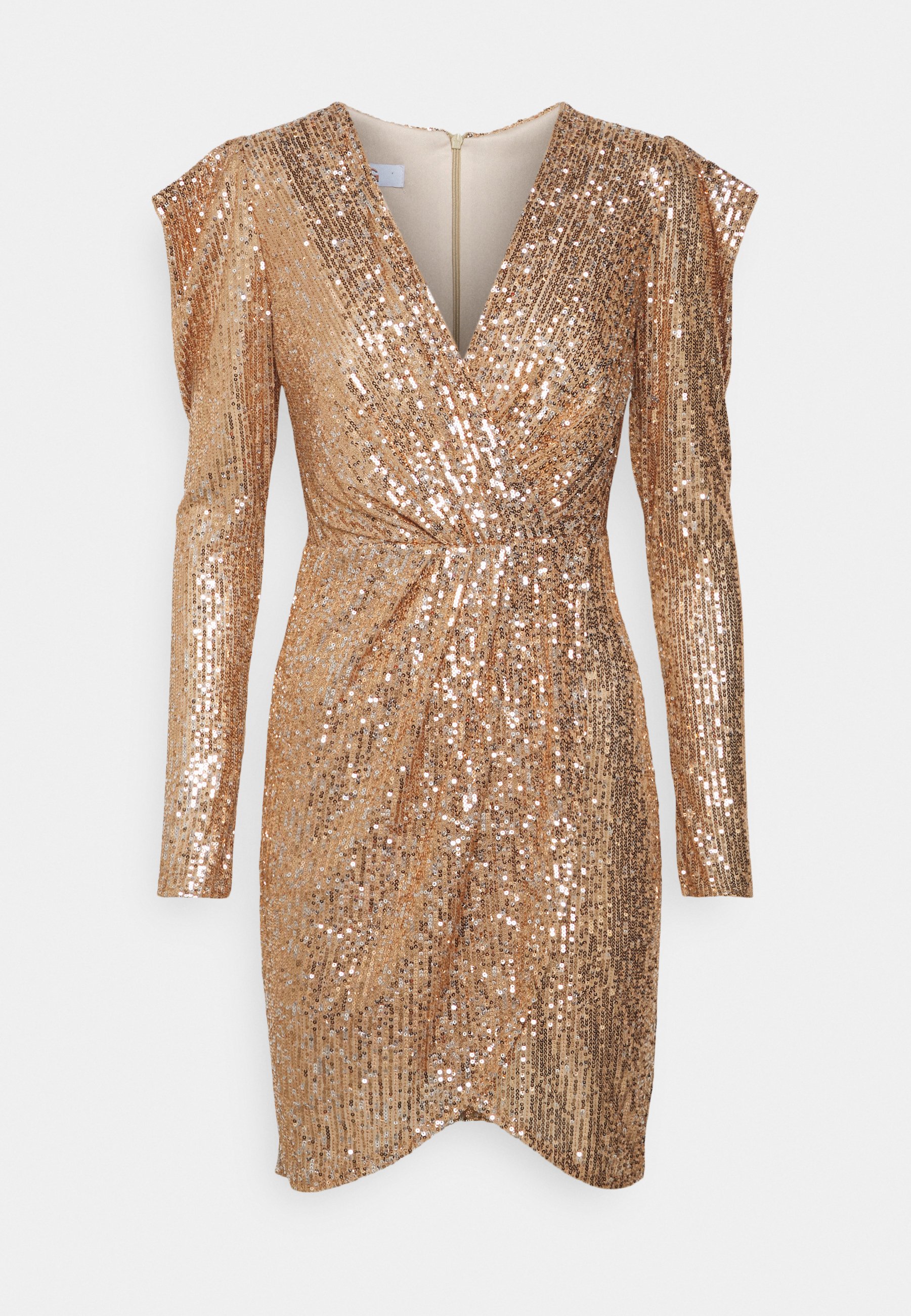 robe portefeuille sequin