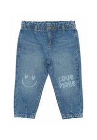 The New Siblings TPIDA CARROT - Traperice opuštenog kroja - medium blue denim