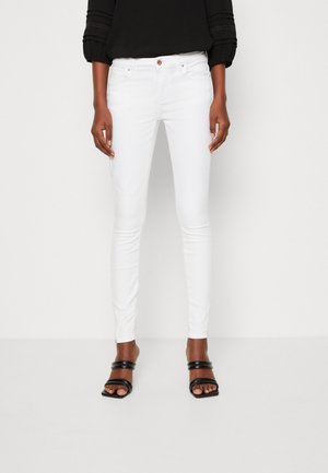 ONLY ONLKENDELL ZIP - Testhezálló fazon - white