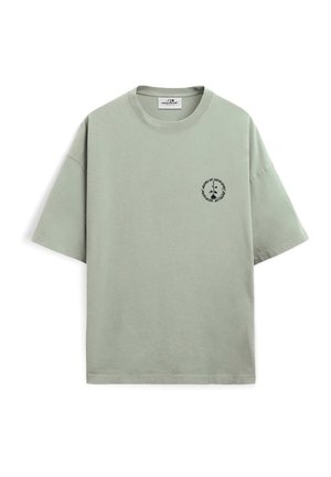 Vertere Berlin, PRODUCT OF BERLIN T-SHIRT UNISEX - T-shirt print - light olive