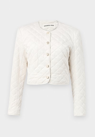 DESIGNERS REMIX VICTORIA JACKET - Kerge jope - cream
