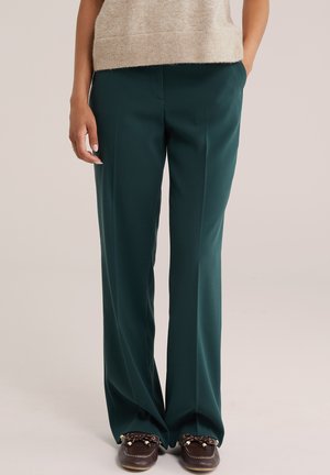 WE Fashion, WE FASHION - Nohavice - dark green