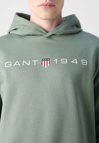 GANT Felpa con cappuccio - pastel green
