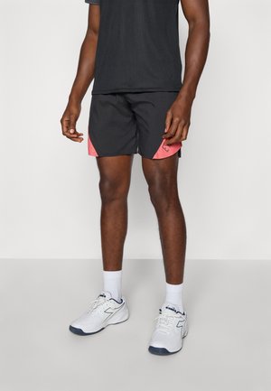 SHORT PHOENIX - Sports shorts - black/auburn