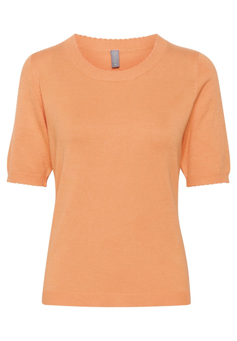 culture T-shirt basic oranje