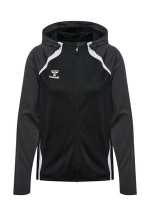 Zip-up sweatshirt - black asphalt