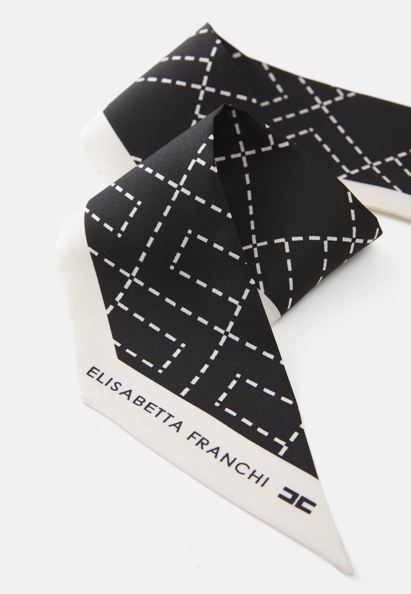 Elisabetta Franchi WOMENS FOULARD Sciarpa nero/milk/nero