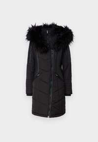 LINETTE HOOD COAT - Vinterfrakke - black