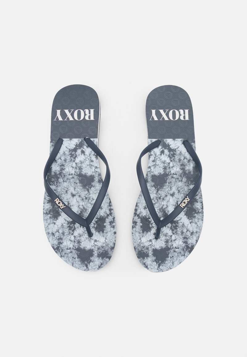 Roxy VIVA - Sandálias em T - navy/white
