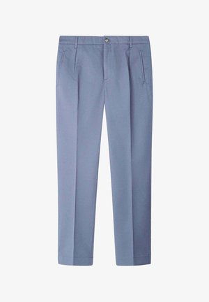 Hackett London, TRICOTINE - Pantaloni - thames blue