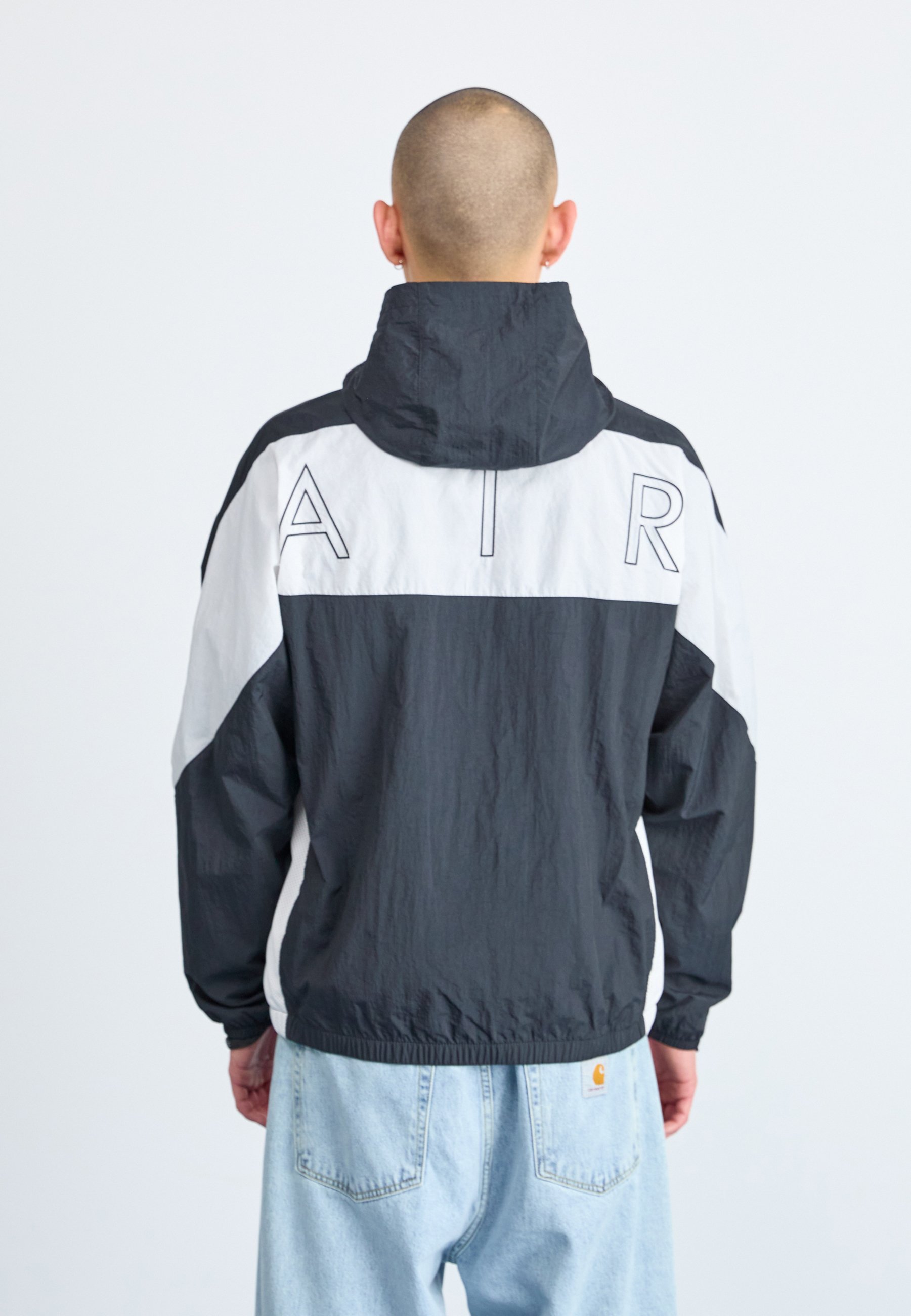 nike air windbreaker white