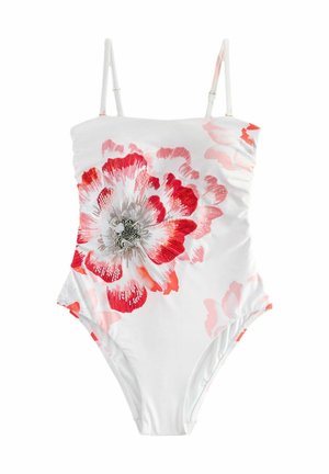 Peldkostīms - white floral