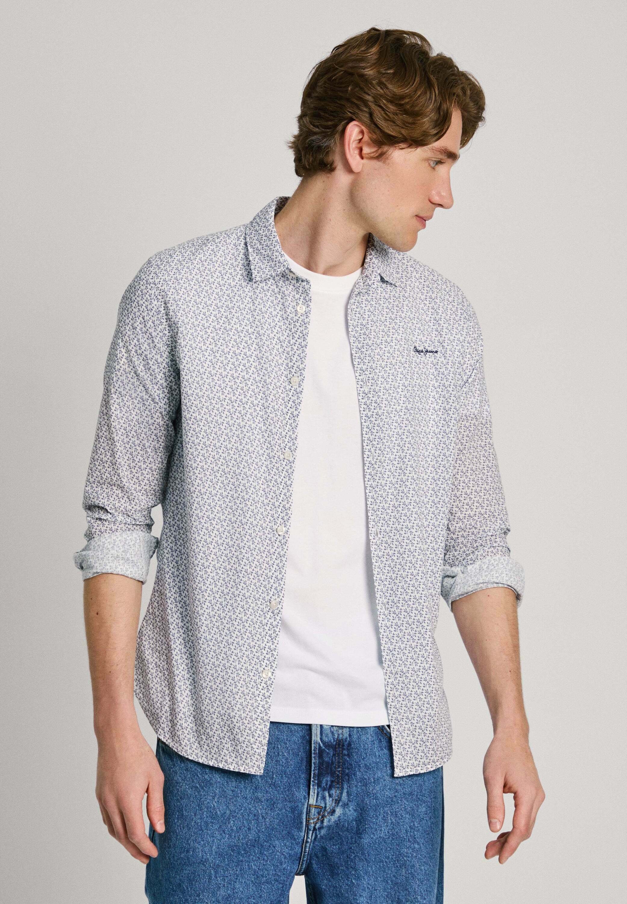 Pepe Jeans España Pepe Jeans Camisa Manley Granate Tienda