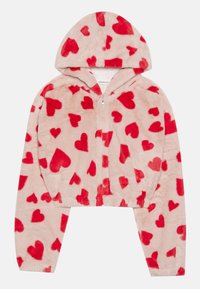 Even&Odd FLUFFY LOUNGEWEAR SET - Pizsama szett - pink,red